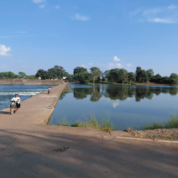 राजनांदगांव: जंगलेसर मोखला एनीकट का हुआ गुणवत्तायुक्त मरम्मत कार्य…