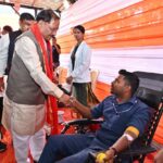 जन्मदिन पर सेवा का संदेश: मुख्यमंत्री साय ने जन्मदिन पर रक्तदान शिविर का किया शुभारंभ…