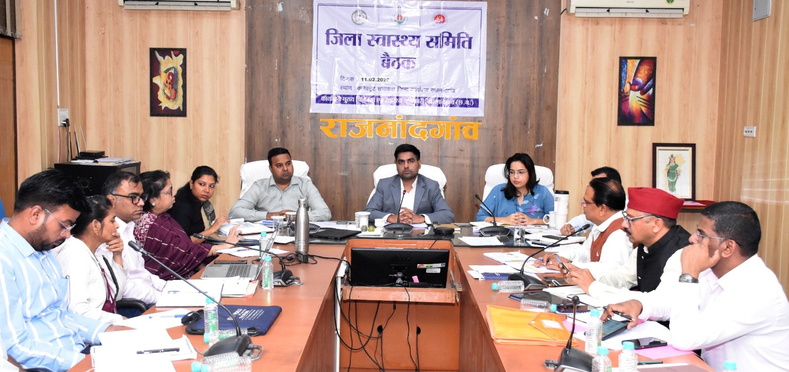 राजनांदगांव: कलेक्टर ने जिला स्वास्थ्य समिति की ली बैठक…