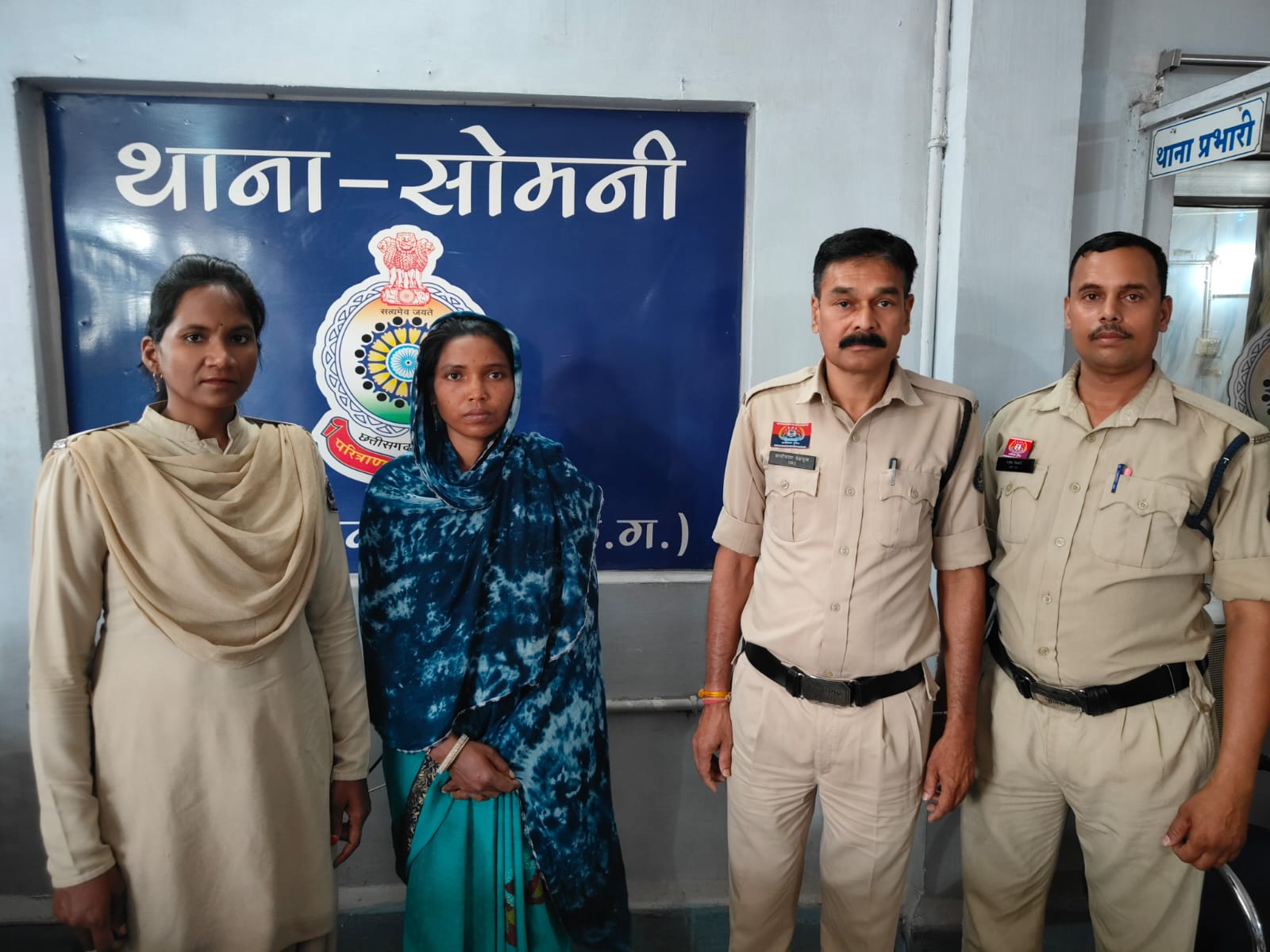 राजनांदगांव : काम पर जाने की बात पर बढ़ा विवाद, पति की हत्या में पत्नी गिरफ्तार…