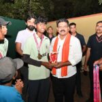 रायपुर : उप मुख्यमंत्री विजय शर्मा ने राष्ट्रीय पदक विजेता बेसबॉल खिलाडि़यों का किया सम्मान…