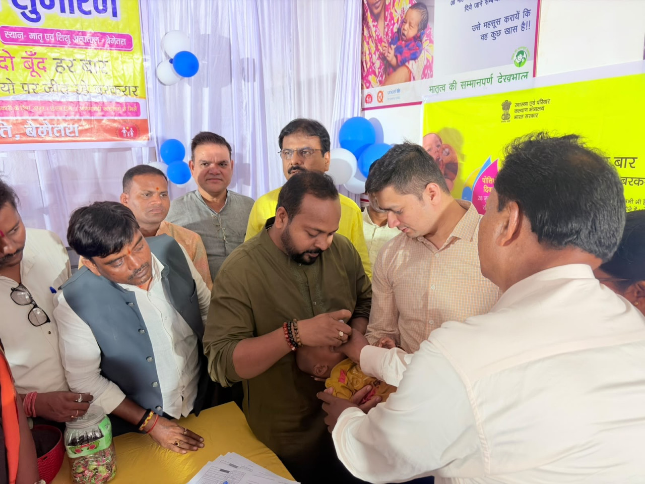 विधायक दीपेश साहू ने किया राष्ट्रीय पल्स पोलियो अभियान का शुभारंभ…