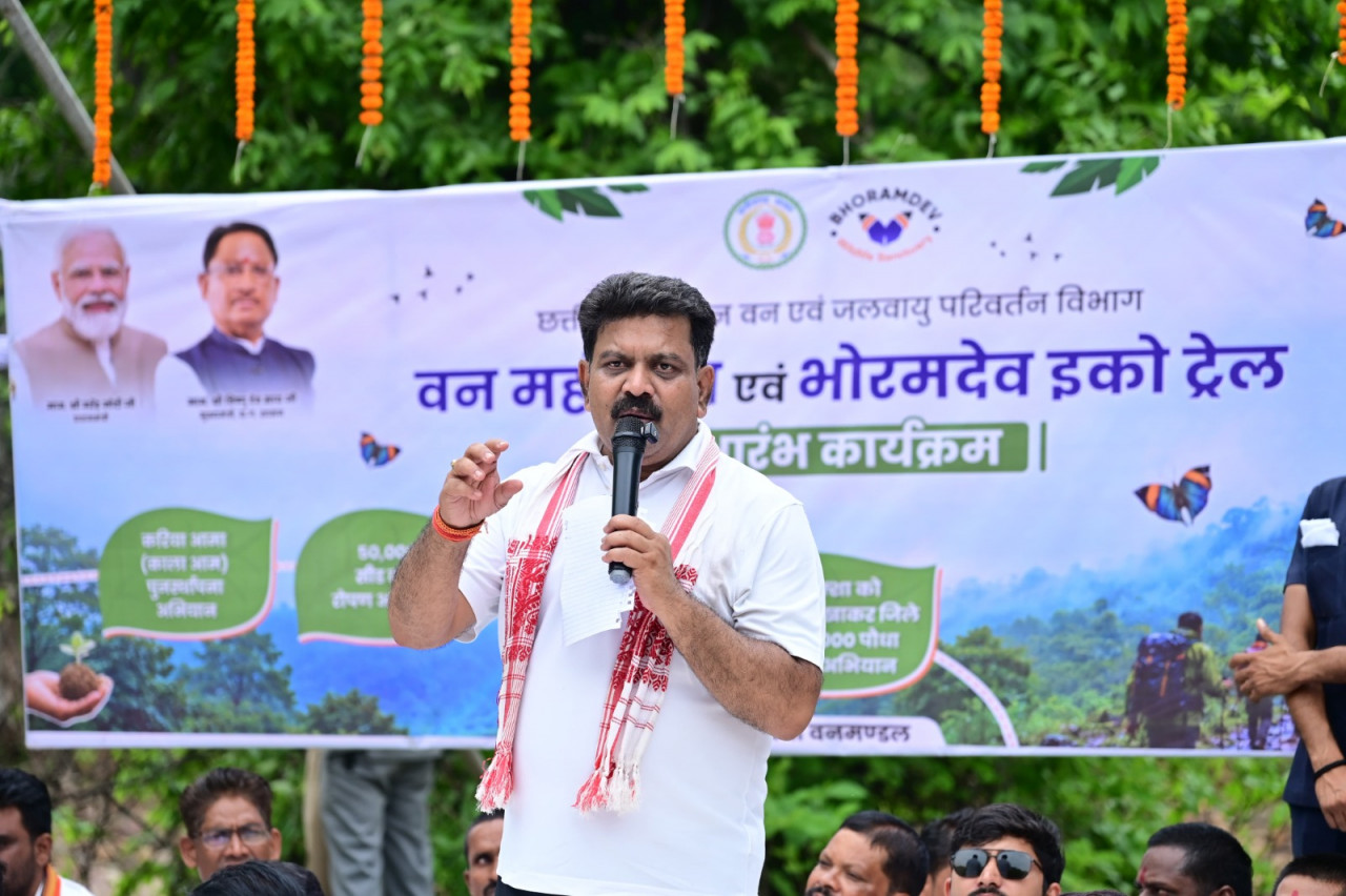 भोरमदेव में इको-टूरिज्म को मिली नई पहचान, उप मुख्यमंत्री ने वन महोत्सव और 6 किमी लंबे इको ट्रेल का किया शुभारंभ…