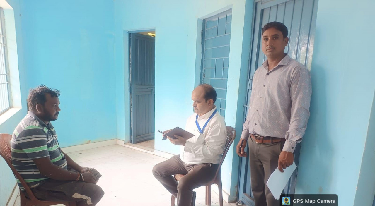 मृदा स्वास्थ्य कार्ड योजना का कृषि आर्थिक अनुसंधान केन्द्र की टीम ने किया मूल्यांकन…