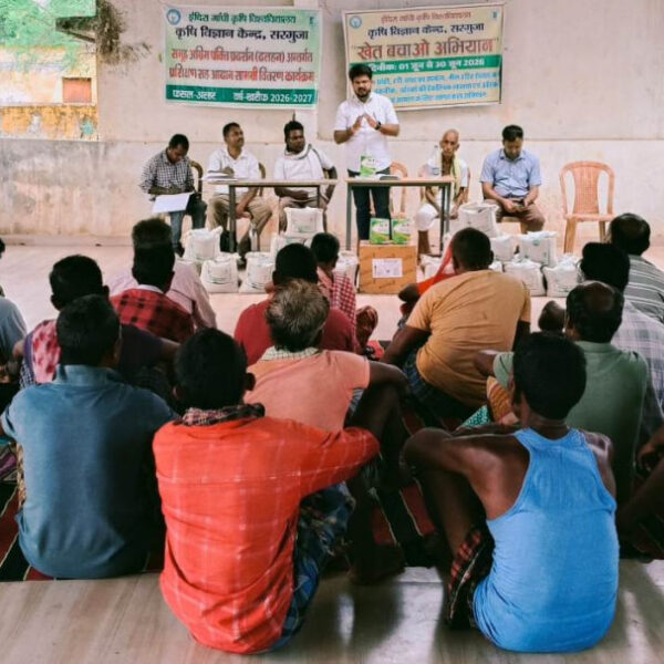 सीड-कम-फर्टी ड्रिल तकनीक से दलहन उत्पादन को मिलेगा बढ़ावा…