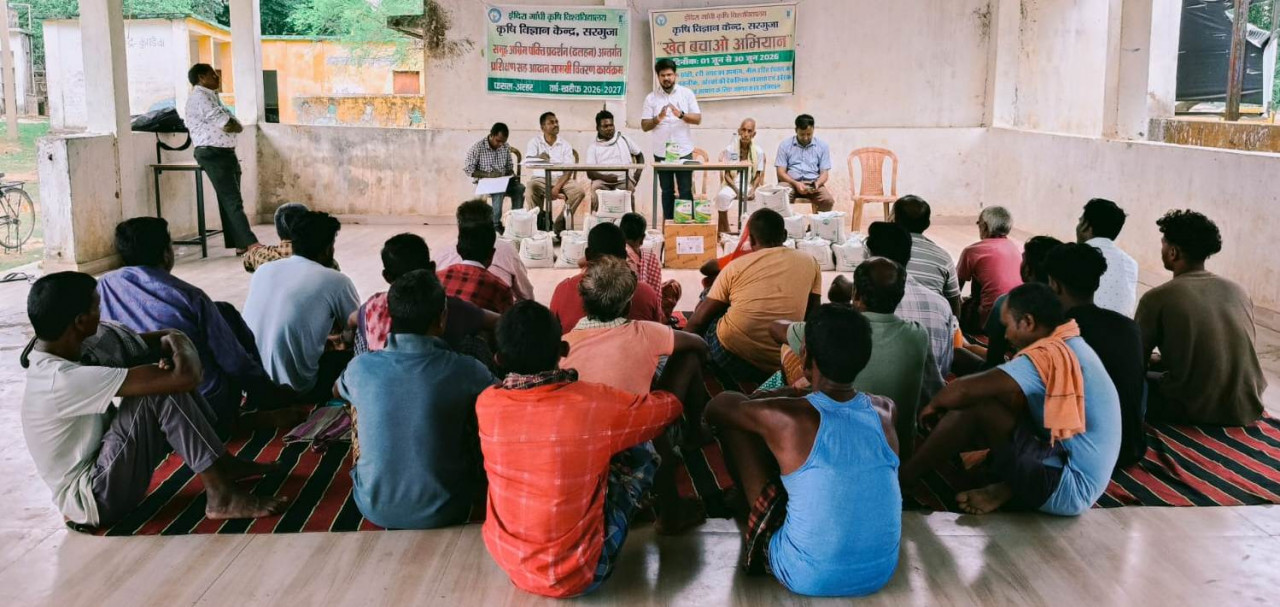 सीड-कम-फर्टी ड्रिल तकनीक से दलहन उत्पादन को मिलेगा बढ़ावा…