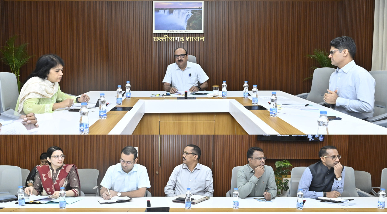 उपराष्ट्रपति के 2 सितंबर को प्रस्तावित छत्तीसगढ़ प्रवास की तैयारियों की मुख्य सचिव ने की समीक्षा…