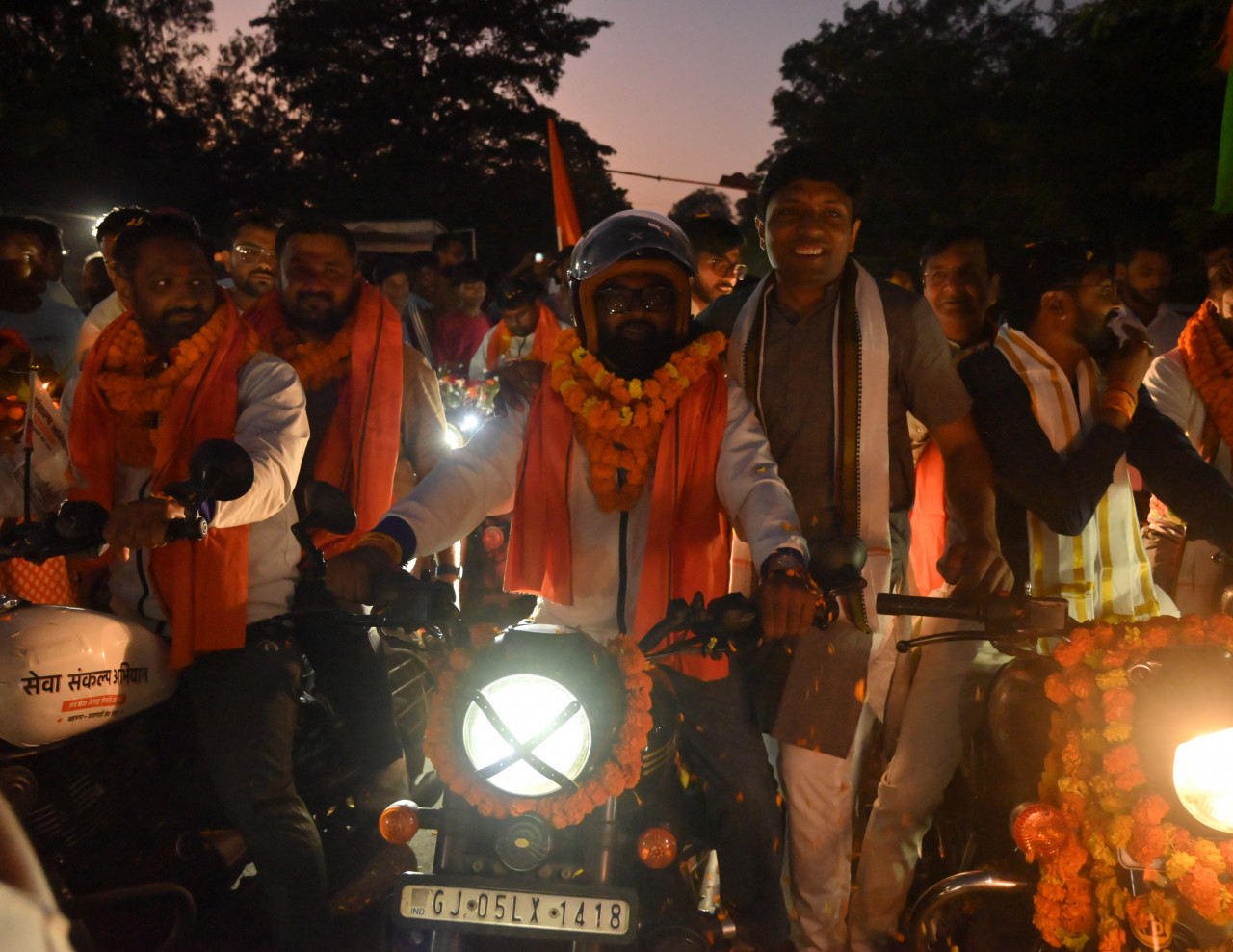 जन सेवा से राष्ट्र सेवा के 25 वर्ष का संदेश लेकर पहुंची बाइक रैली, स्वास्थ्य एवं कृषि मंत्री ने किया भव्य स्वागत…
