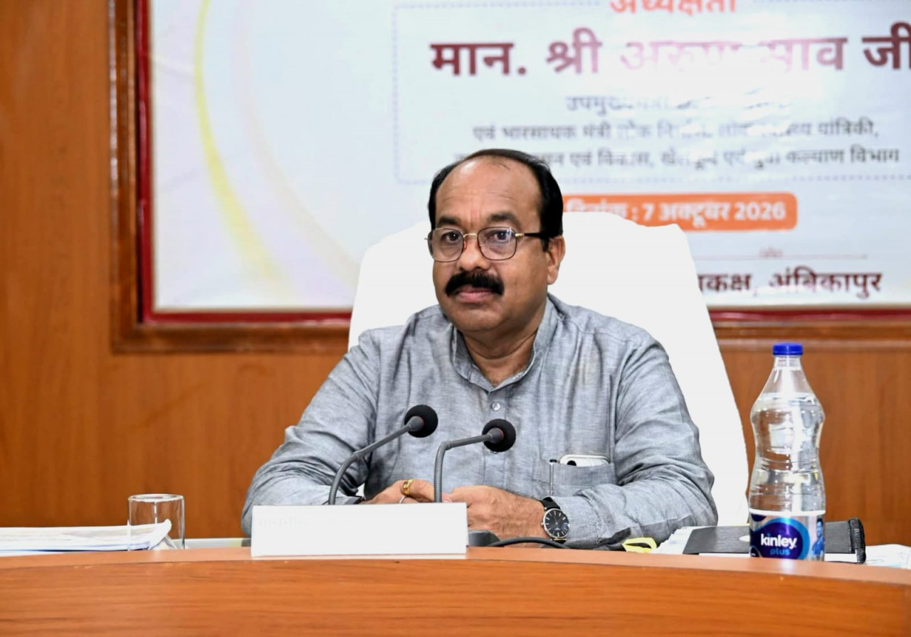 उप मुख्यमंत्री अरुण साव ने की विकास कार्यों की प्रगति और योजनाओं के क्रियान्वयन की समीक्षा…