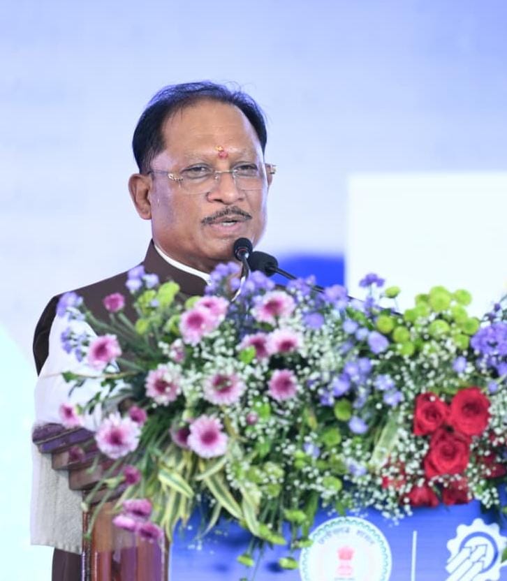 छत्तीसगढ़ में श्रम आधारित उद्योगों को बढ़ावा देकर युवाओं के लिए रोजगार के नए अवसर सृजित कर रही सरकार : मुख्यमंत्री विष्णु देव साय…